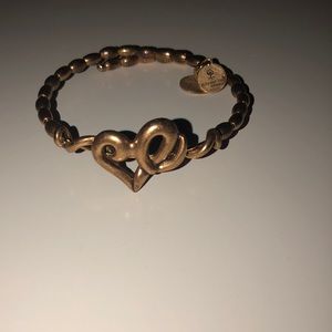 Alex and Ani heart wrap bracelet
